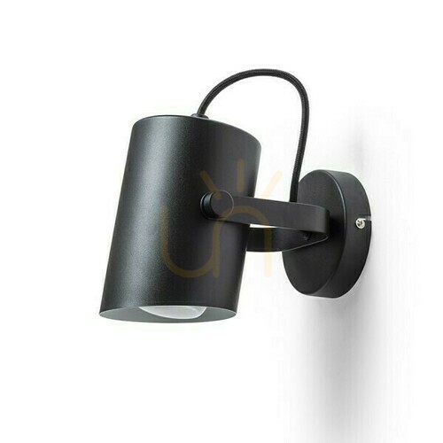 Check Haren Surface Mounted Lamp Black 230 V E27 15 W.