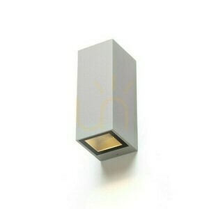 Outdoor wall lamp Desmond Ii wall lamp Silver Grey 230 V Gu10 2x35 W Ip44 small 1
