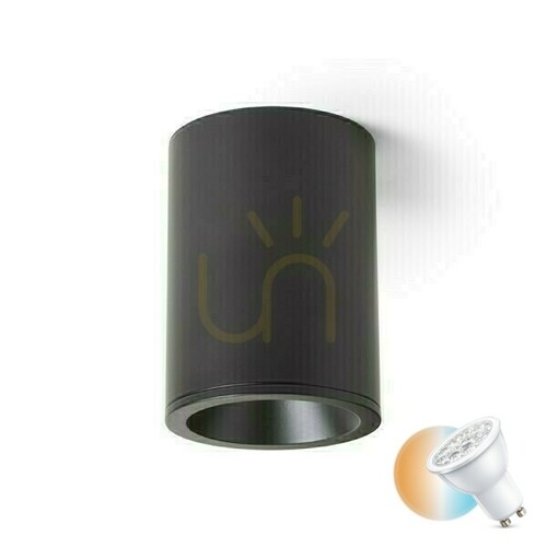 Check Black downlight for bathroom EILEEN IP65