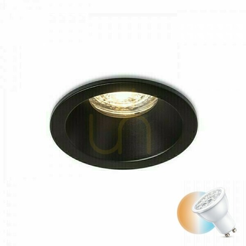 Check Bermuda Recessed Luminaire Black 230 V Gu10 35 W Ip65