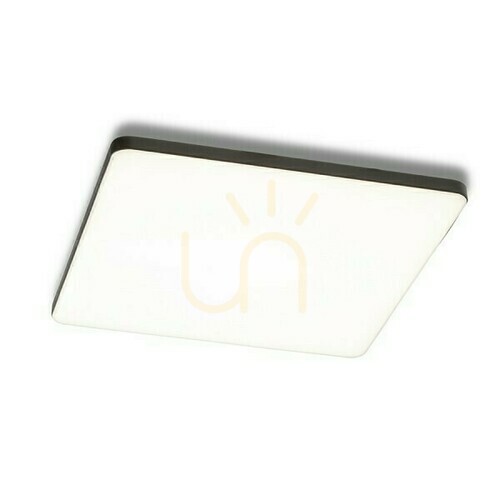 Check Bjork Sq 20 Recessed luminaire Black 230 V Led 18 W 3000 K