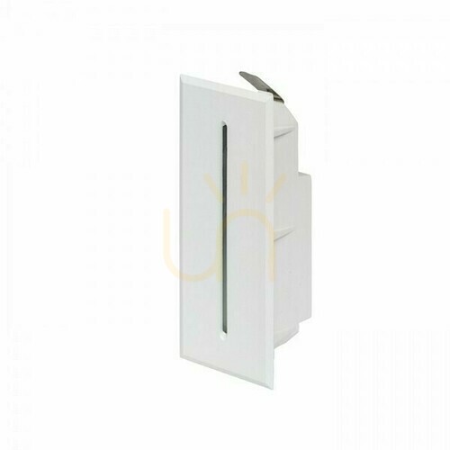 Check Recessed outdoor luminaire Segno White 230 V Led 3 W Ip54 3000 K