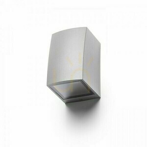 Selma outdoor wall lamp Silver Grey 230 V Gu10 35 W Ip54 small 1