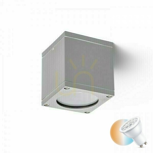 Check Plafonds Outdoor Rodge Ceiling Gray 230 V Gu10 35 W Ip54