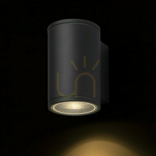 Check Outdoor wall lamp Lizzi I wall lamp Anthracite 230 V Gu10 35 W Ip54