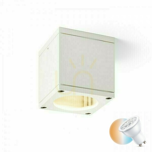 Check Plafonds Outdoor Rodge Ceiling White 230 V Gu10 35 W Ip54
