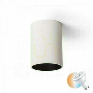 Downlight Connor Ceiling White/Black 230 V Led Gu10 10 W. small 0