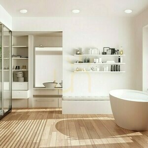 Rendl BELI R 10 recessed LED light, 6 W, 3000 K, IP65 small 2