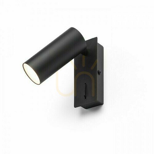 Check Wall lamp Tapio I Sq Black 230 V Led 4.5 W 3000 K