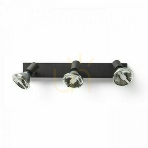 Wall lamp Trica Iii Black 230 V Gu10 3x25 W. small 4