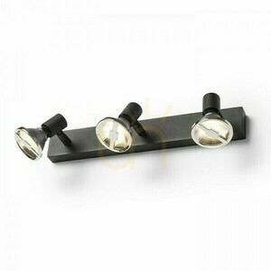 Wall lamp Trica Iii Black 230 V Gu10 3x25 W. small 5