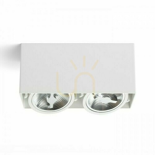 Check Downlight James Ii Dimm Ceiling Matte White 230 V Led 2x15 W 24° 3000 K
