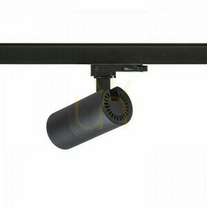 Forza Spotlight For 3 Phase Rail Black 230 V Led Gu10 10 W. small 3