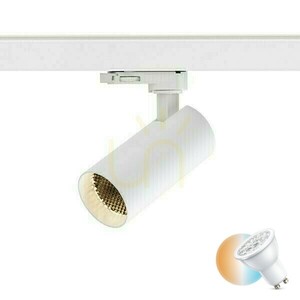 Forza Spotlight For 3 Phase Rail White 230 V Led Gu10 10 W. small 0
