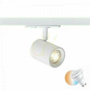 Rendl CADENZA track spotlight for 1-circuit tracks, white, GU10 10 W R13346 small 0