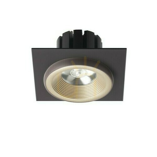 Check Sharm Sq I Pearl Gold/Bronze Recessed Luminaire 230 V Led 10 W 24° 3000 K