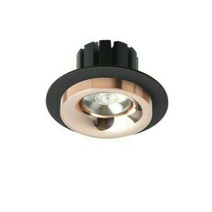 Sharm R I Black Copper/Copper recessed luminaire 230 V Led 10 W 24° 3000 K small 1
