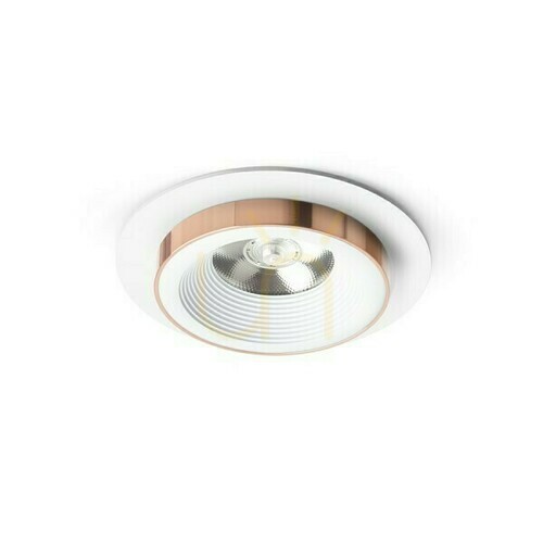 Check Recessed luminaire Sharm R I White Copper 230 V Led 10 W 24° 3000 K