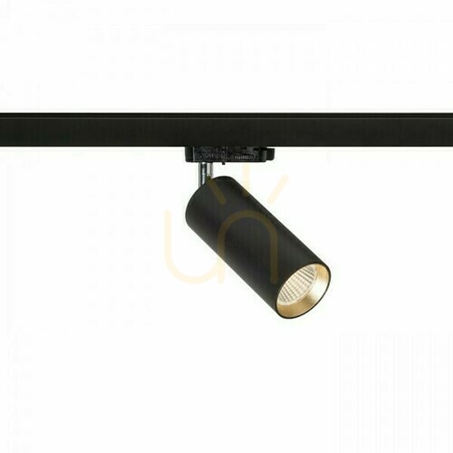 Check Mavro Dimm Reflector For 3 Phases. Rails Black/Gold 230 V Led 12 W 38° 3000 K