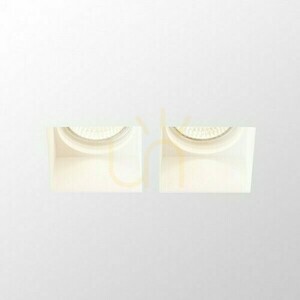 Quo Sq Ii Recessed Gypsum 230 V Gu10 2x35 W luminaire. small 4