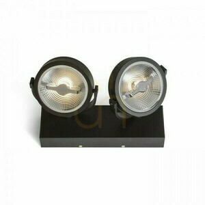 Wall lamp Kelly Led Ii Dimm wall lamp Black 230 V 2x12 W 24° 3000 K small 1