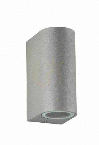 Check Outdoor Wall Lamp SU-MA Mini 6002 AL Silver IP44 GU10 LED