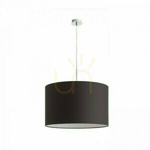 Lampshade, Ron 55/30 Polycotton Black/White PVC Max lampshade. 23 W small 4