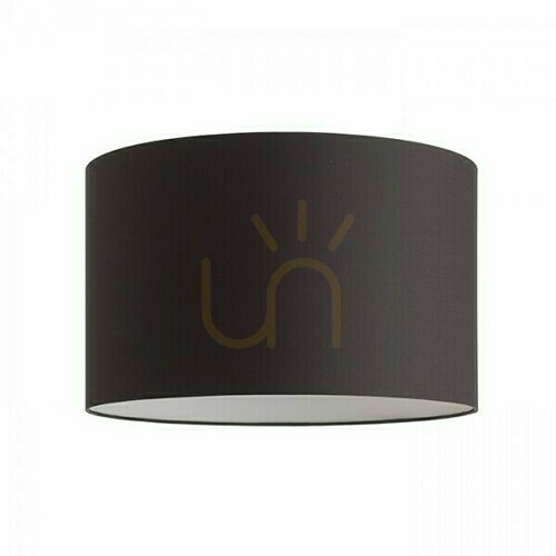 Check Shade, Lampshade Ron 40/25 Polycotton Black/White PVC Max. 23 W