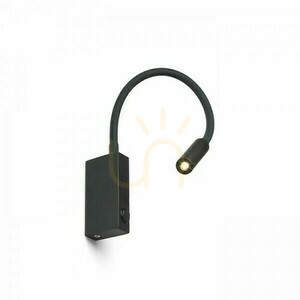 Eke wall lamp Black 230 V Led 3 W 60° 3000 K small 1