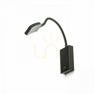 Wall lamp Frisco W wall lamp Black 230 V Led 4.2 120° 3000 K small 1
