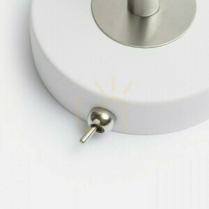 KAYA white / matte nickel wall lamp, E27 15 W - Rendl small 1