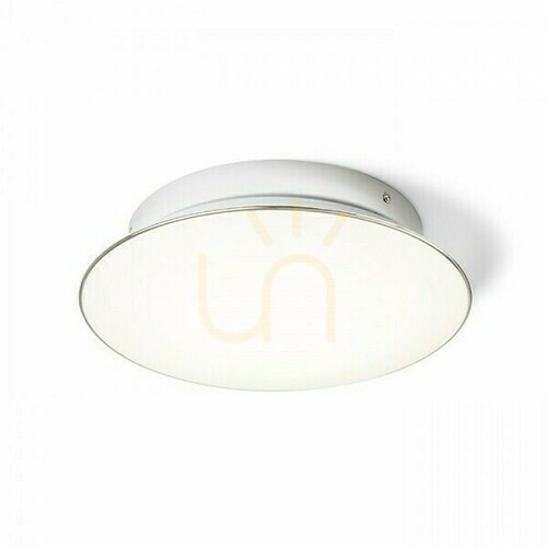 Check Mara Ceiling Plafond Milk Acrylic/Chrome 230 V Led 24 W 3000 K