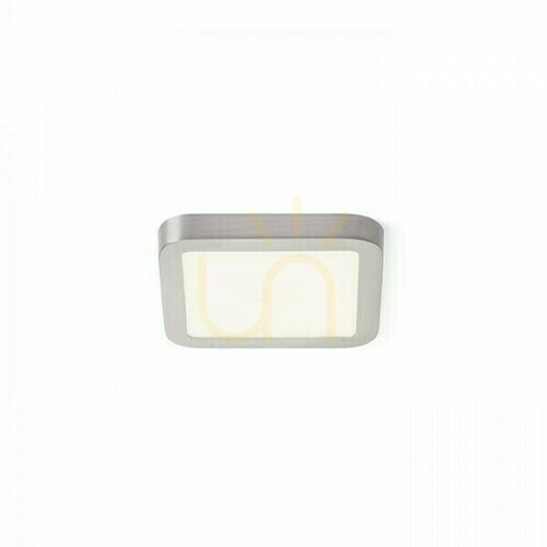 Check Hue Sq 9 Recessed Nickel Mat 230 V Led 6 W 3000 K luminaire.