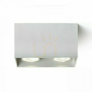 Downlight Agate Ii Brushed Aluminum Ceiling 230 V Gu10 2x35 W. small 3