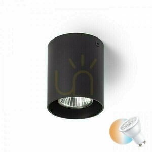 Rendl Mantova I Matte Black Ceiling Downlight, GU10, max. 7 W, R12731 small 0