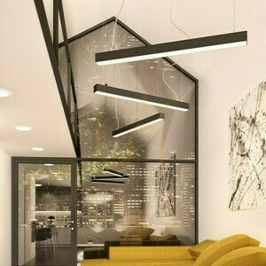 Pesante 75 Pendant Lamp Black 230 V Led 40 W 3000 K small 3
