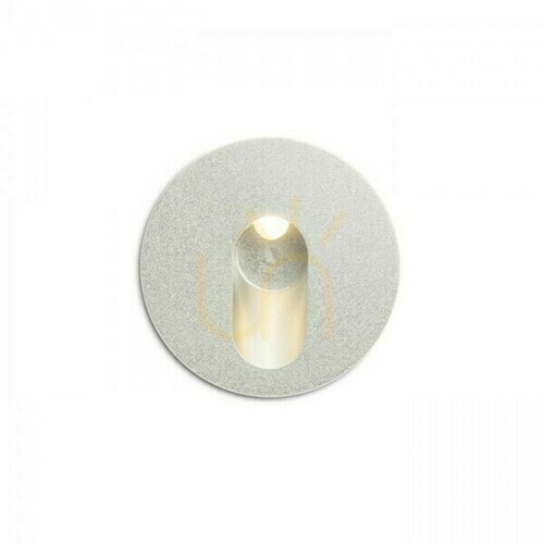 Check Recessed luminaire Memphis R Into the wall Silver Grey 230 V Led 3 60° 3000 K