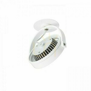Kelly Led Dimm Surface Lamp with Recessed Base White 230 V 12 W 24° 3000 K small 2