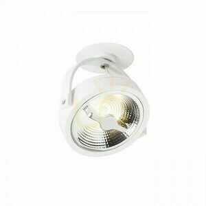 Kelly Led Dimm Surface Lamp with Recessed Base White 230 V 12 W 24° 3000 K small 3