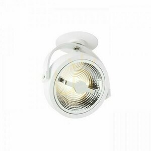 Kelly Led Dimm Surface Lamp with Recessed Base White 230 V 12 W 24° 3000 K small 0