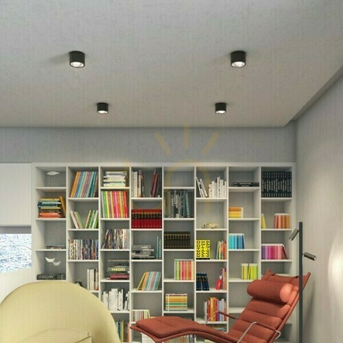 Check Kelly Led Dimm Ceiling Downlight Black 230 V 15 W 45° 3000 K