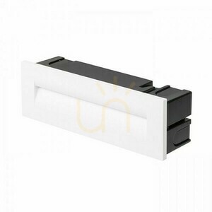 Rendl RASQ white outdoor recessed wall light LED 8.5 W 3000 K IP65 small 3