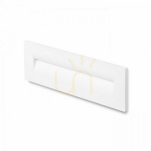 Check Rendl RASQ white outdoor recessed wall light LED 8.5 W 3000 K IP65