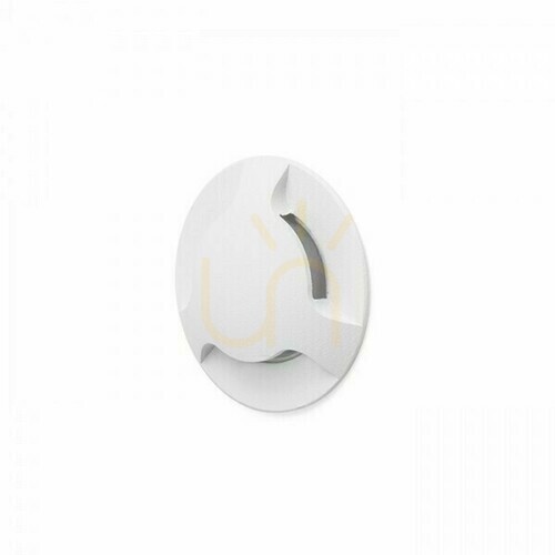 Check Recessed outdoor luminaire Kick Iii White 230 V Led 3 W Ip54 3000 K