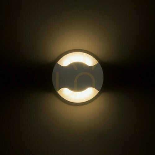 Check Recessed outdoor luminaire KICK II white