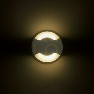 Recessed outdoor luminaire Kick Ii White 230 V Led 3 W Ip54 3000 K small 1