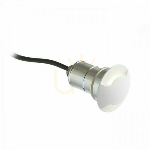 Check Recessed outdoor luminaire Kick Ii White 230 V Led 3 W Ip54 3000 K