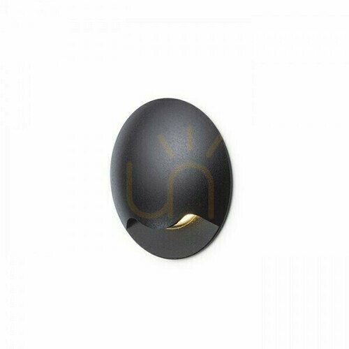 Check Recessed outdoor luminaire Kick I Black 230 V Led 3 W Ip54 3000 K