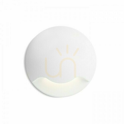 Check Recessed outdoor luminaire Kick I White 230 V Led 3 W Ip54 3000 K