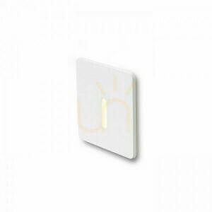 Recessed luminaire Iria Sq White 230 V Led 3 W 10° 3000 K small 0